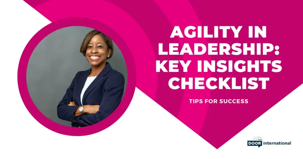Agility in Leadership: Key Insights Checklist