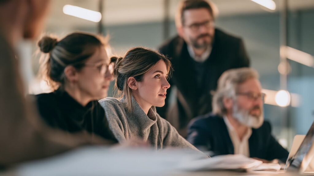 Cross-functional teams breaking down silo mentality in the workplace through collaboration and accountability